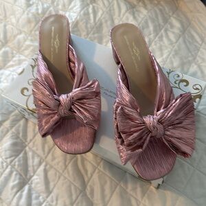 Pink Brenda Zaro heels